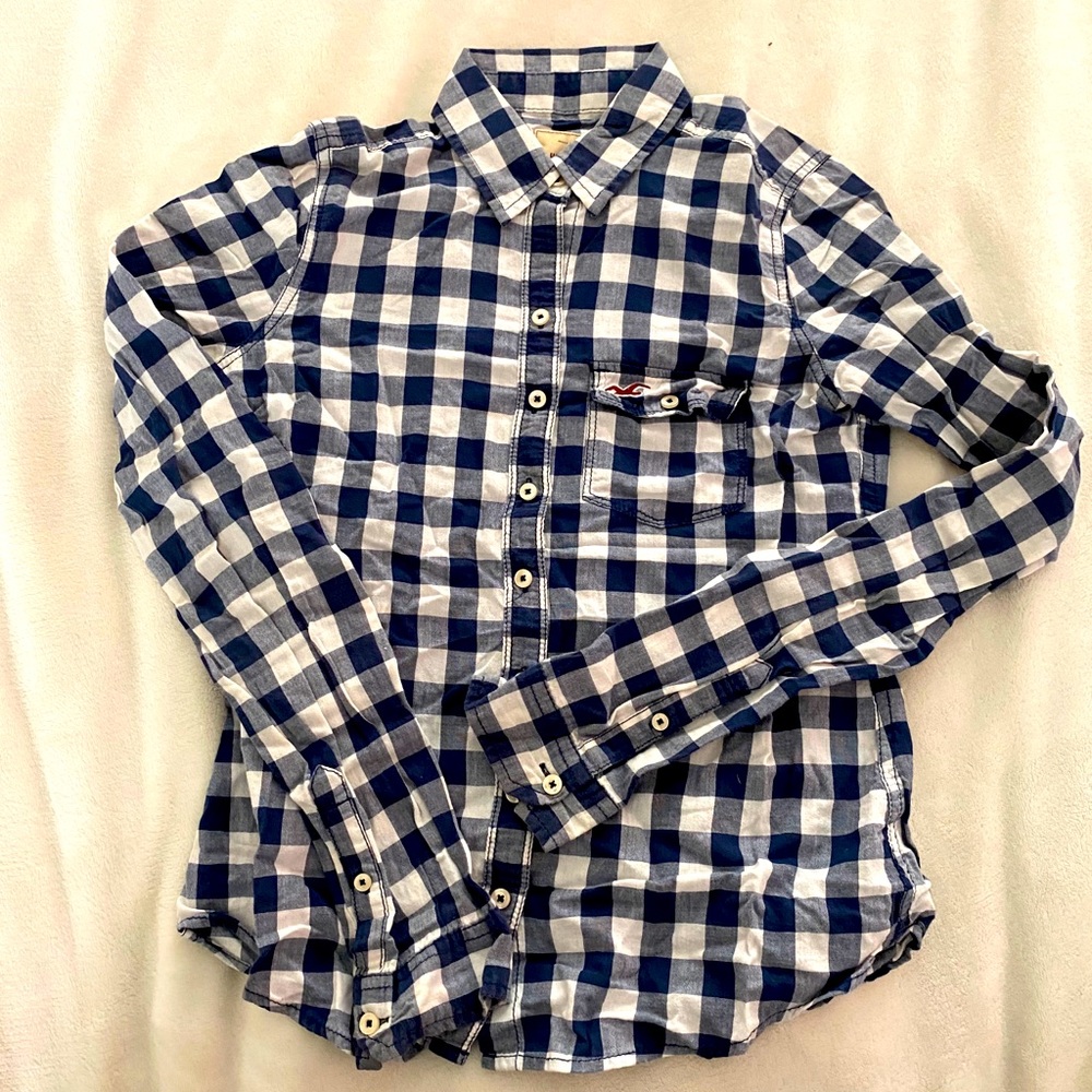 Plaid cotton shirt